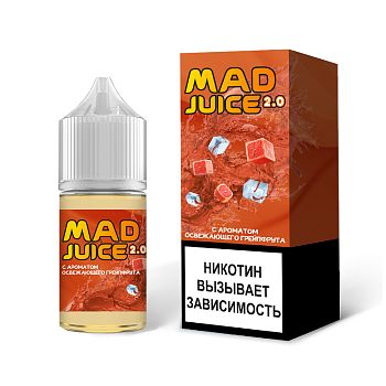 Жидкость для ЭСДН Mad juice 2.0 SALT "Освежающий грейпфрут" 30мл 20мг.